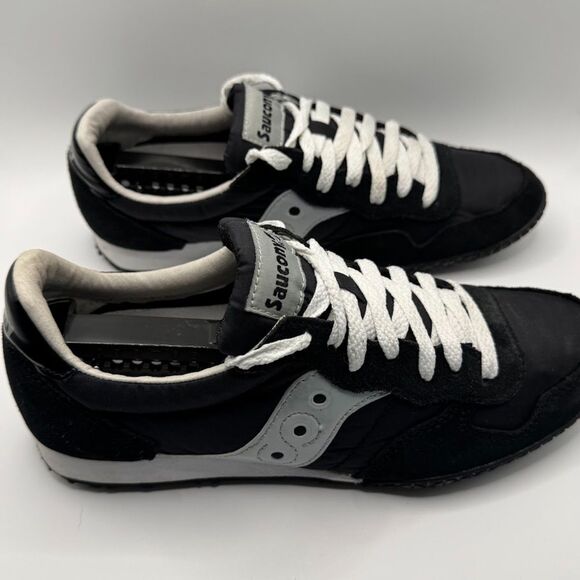 Saucony Bullet | Running Shoes | Black/White | Women's 8.5 | EUC | 1943-37 - Picture 3 of 8